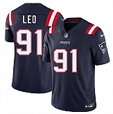 Men & Women & Youth New England Patriots #91 Titus Leo Navy 2025 F.U.S.E. Vapor Limited Stitched Jersey,baseball caps,new era cap wholesale,wholesale hats